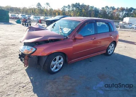 2008 Kia Spectra5 Sx из США, поврежденный, VIN KNAFE161085019516